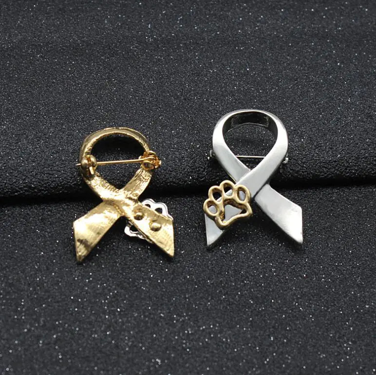 Paw Print Brooch and Lapel Pin