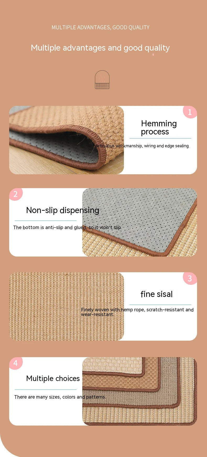 Protective Cat Scratch Mat