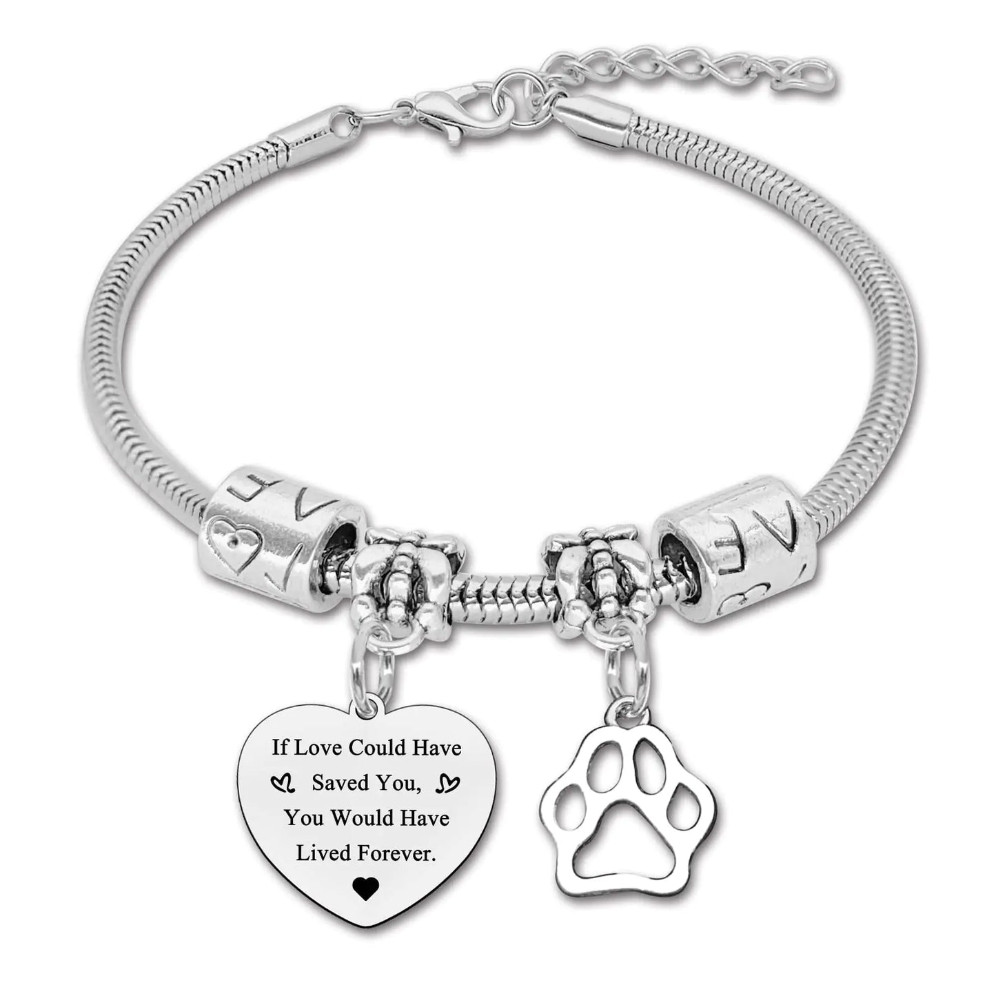 Pet Memorial Bracelet Gifts for Women
