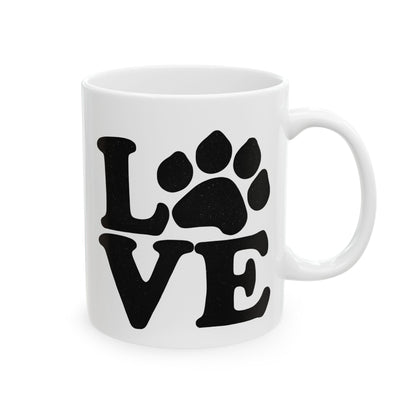Love Paw Ceramic Mug