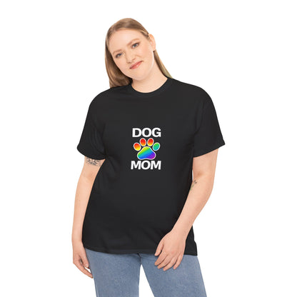 Pride Dog Mom Heavy Duty Unisex Tee Sizes Small - 5XL (11 colors)