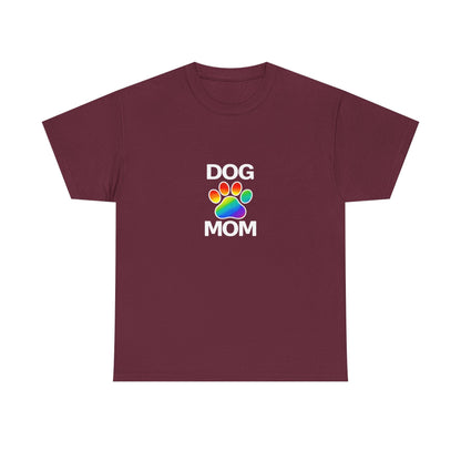 Pride Dog Mom Heavy Duty Unisex Tee Sizes Small - 5XL (11 colors)