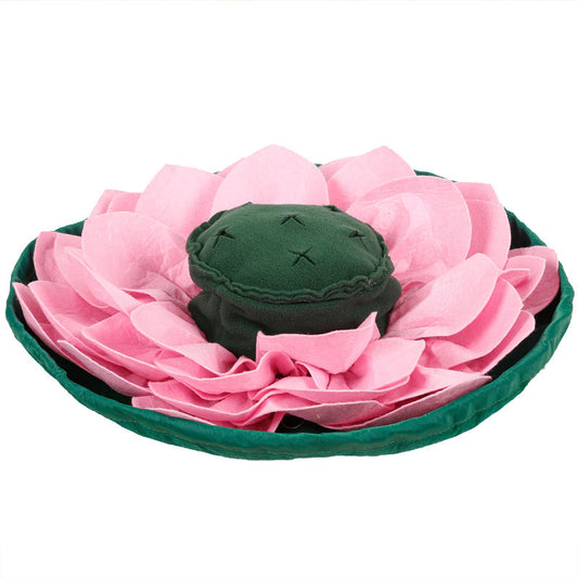 Pet Lotus Snuffle Sniffing Mat for Slow Feeding Training Toy