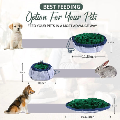 Adjustable Snuffle Mat for Dogs and Cats