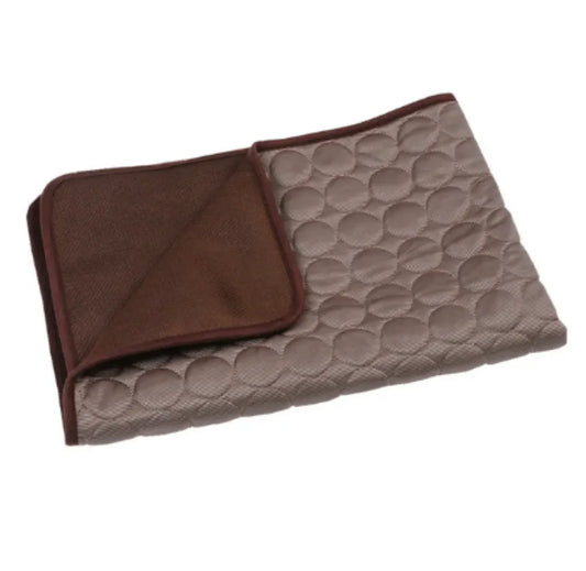 Cooling Pet Mat – Ice Silk Summer Bed