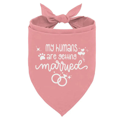 My Humans are Getting Married Bandana