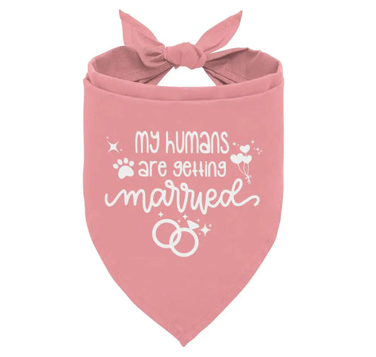 My Humans are Getting Married Bandana
