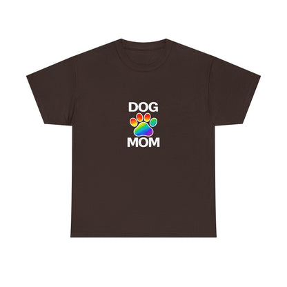 Pride Dog Mom Heavy Duty Unisex Tee Sizes Small - 5XL (11 colors)