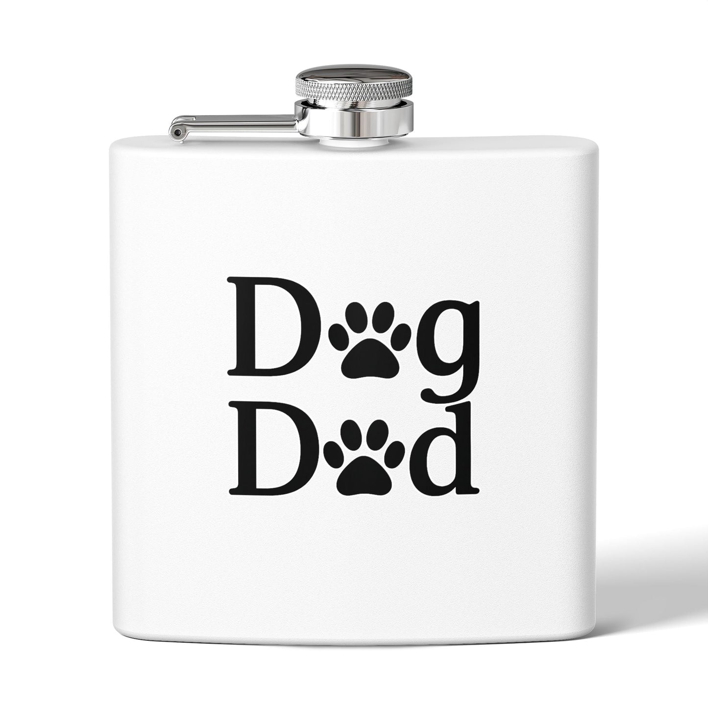 Dog Dad Stainless Steel Flask (8 colors)