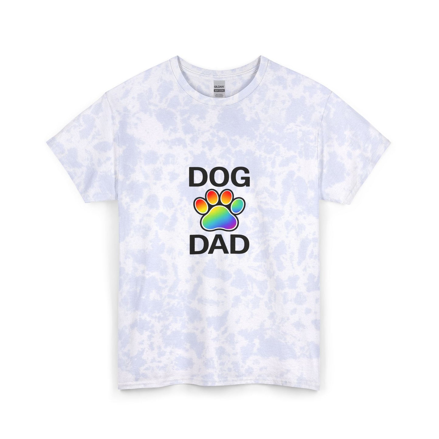 Pride Dog Dad Dyed Tee Unisex Cotton T-Shirt 3 sizes