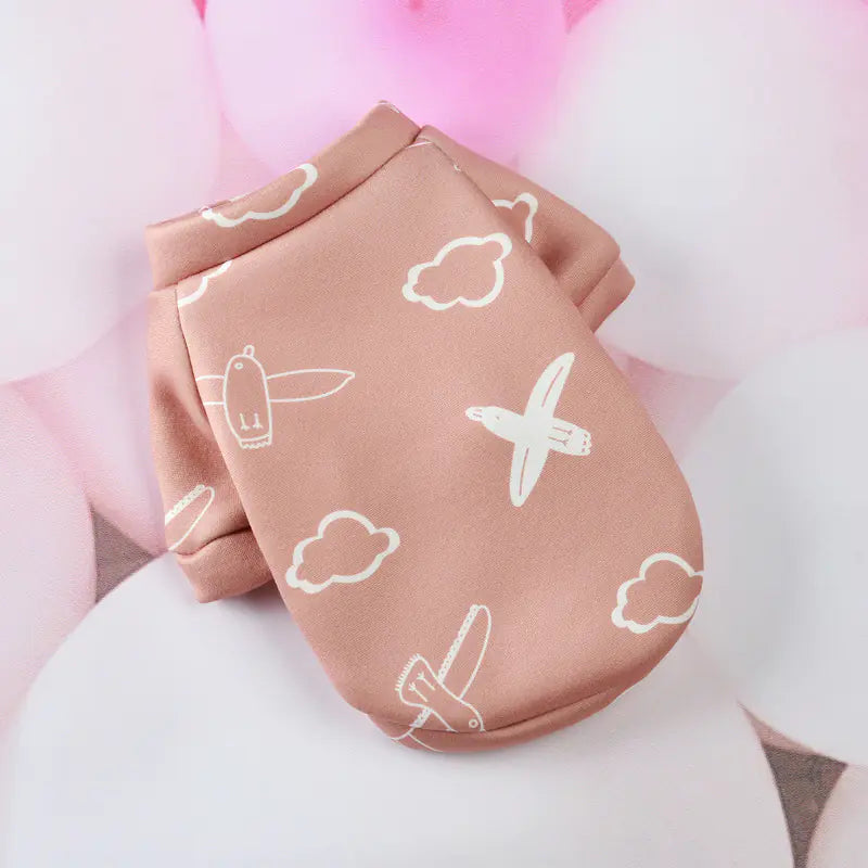 Autumn Winter Christmas Pet Warm Padded Sweater