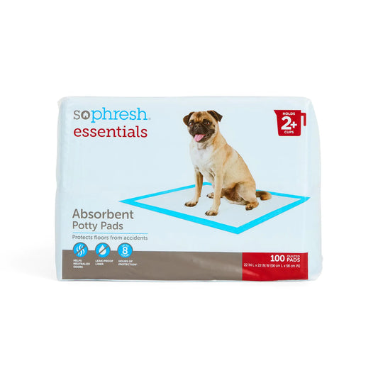 So Phresh Essentials Potty Pads Count of 100
