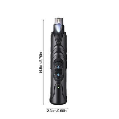 Rechargeable Lighted Pet Nail Grinder