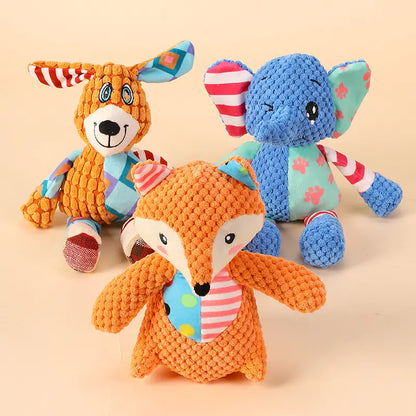 Plush Squeaky Dog Toy for Small and Large Dogs
