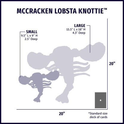 McCraken Lobsta™ Knottie® Plush Dog Toy