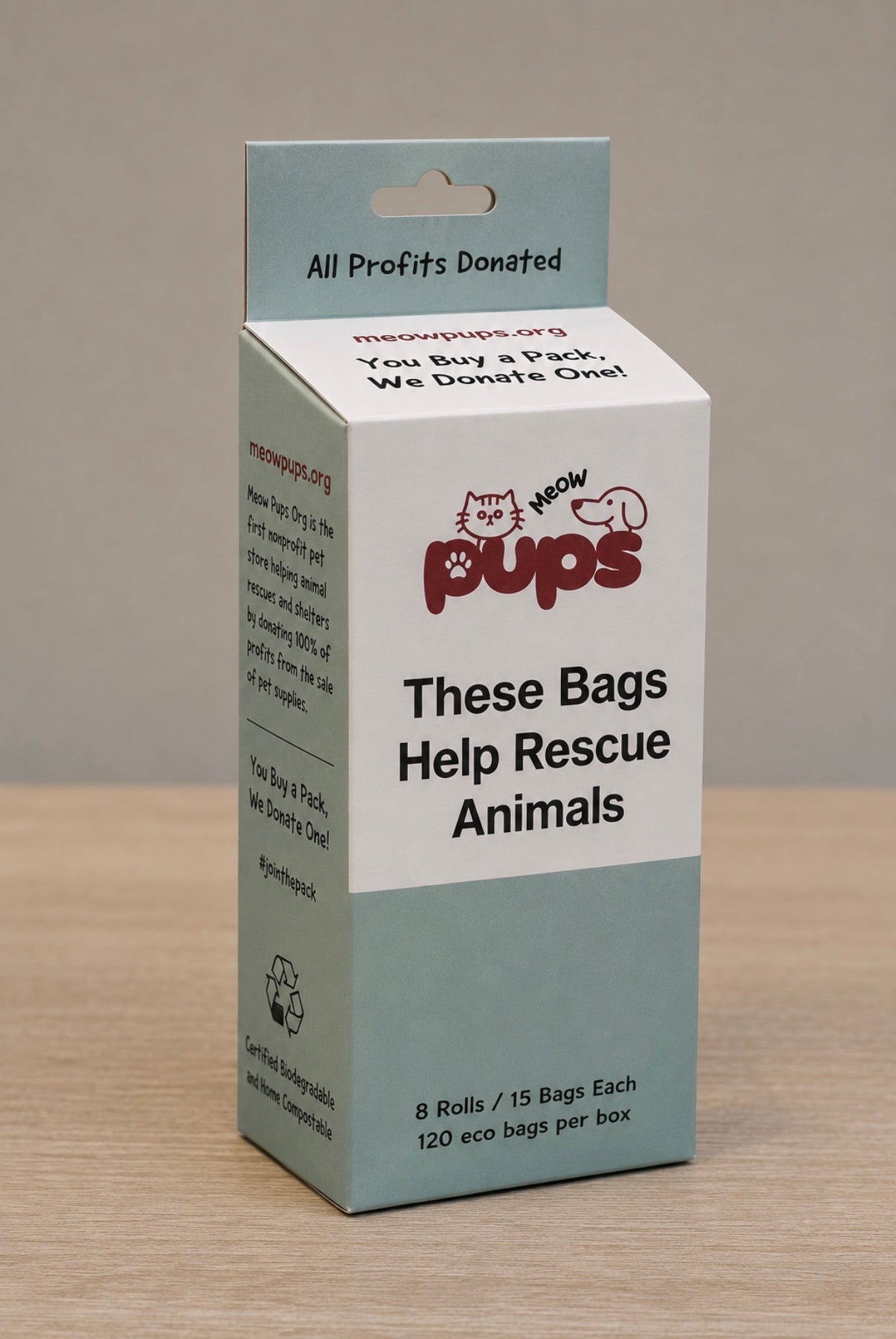 Extra Thick Eco Poop Bags - You Buy One, We Donate One