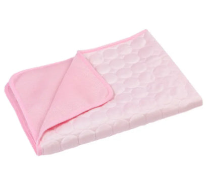 Cooling Pet Mat – Ice Silk Summer Bed