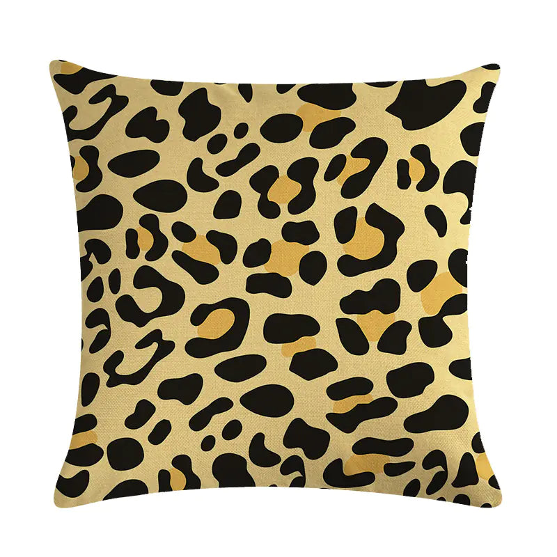 Cushion Covers - Bear Paw Leopard Print