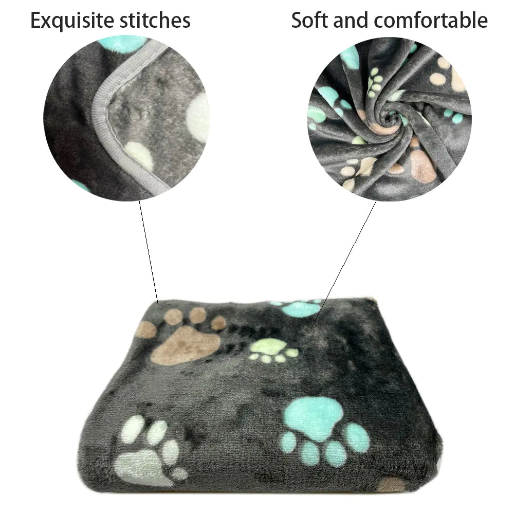 Pet Blanket for All Seasons - Coral Fleece