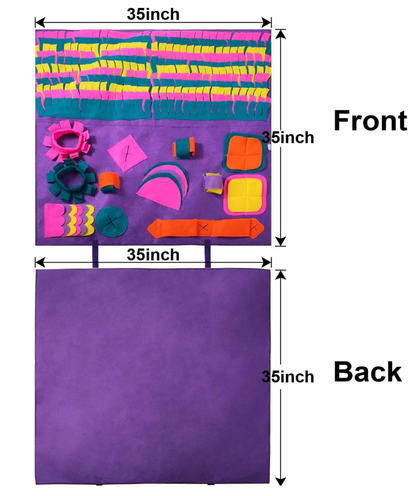 Extra Large Sniffing and Foraging Mat (35.5"x35.5")