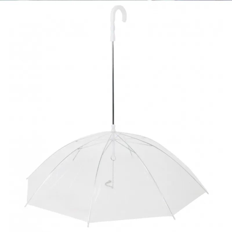 Rainstop Umbrella With Dog Leash