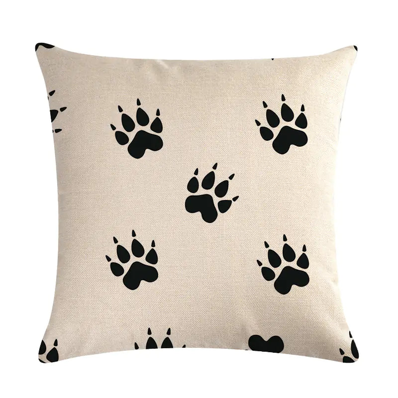 Cushion Covers - Bear Paw Leopard Print