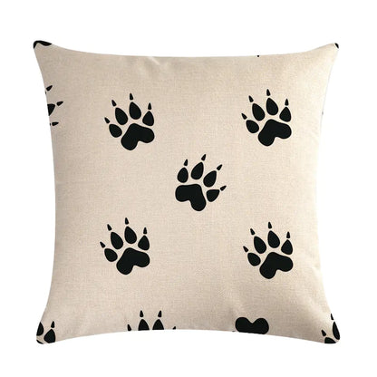 Cushion Covers - Bear Paw Leopard Print