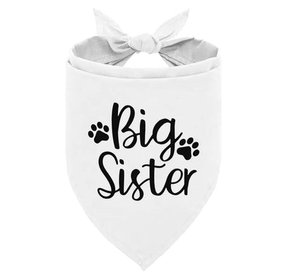 Big Sister Dog Bandana