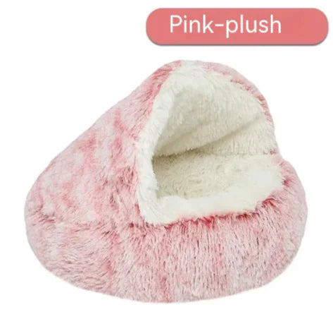 Cat Cave and Dog Den Pet Bed – Cozy Year-Round Comfort