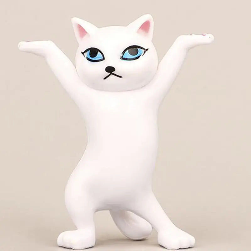 Handmade Dancing Cat Models - Set of 5