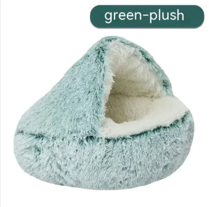 Cat Cave and Dog Den Pet Bed – Cozy Year-Round Comfort