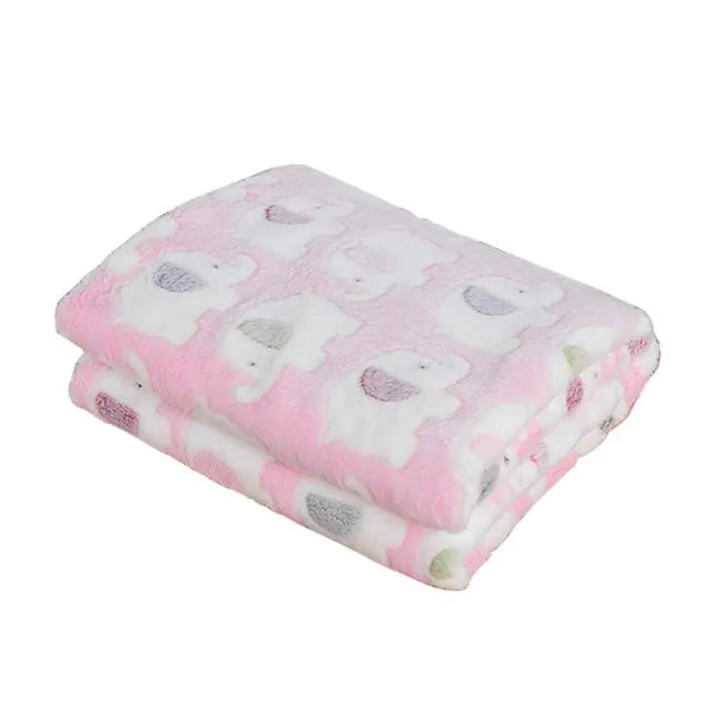 Pet Blanket for All Seasons - Coral Fleece