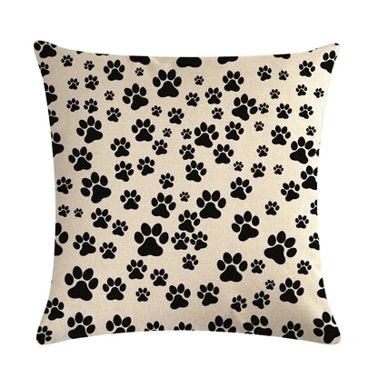 Cushion Covers - Bear Paw Leopard Print